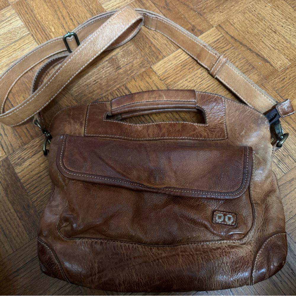 Bed Stu Greenway Crossbody in Tan Rustic